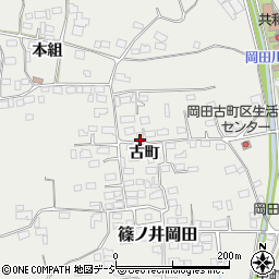 長野県長野市篠ノ井岡田1787-1周辺の地図