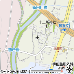 栃木県宇都宮市関堀町140周辺の地図