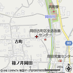 長野県長野市篠ノ井岡田1769-1周辺の地図