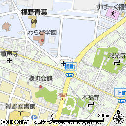 富山県信用組合福野支店周辺の地図