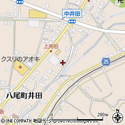 富山県富山市八尾町井田5561周辺の地図
