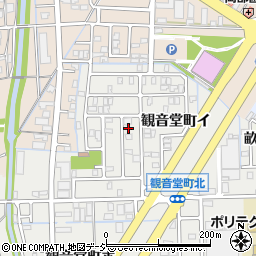 石川県金沢市観音堂町ロ123周辺の地図