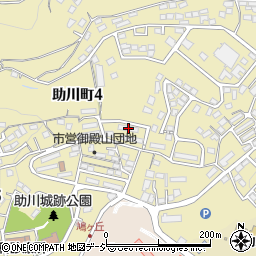 茨城県日立市助川町4丁目24-2周辺の地図