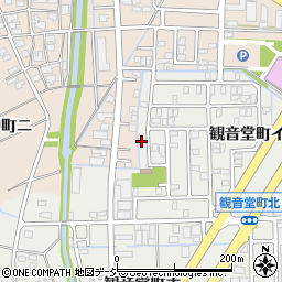 石川県金沢市観音堂町ロ188周辺の地図