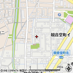 石川県金沢市観音堂町ロ180周辺の地図