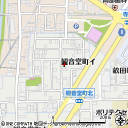 石川県金沢市観音堂町ロ103周辺の地図