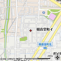 石川県金沢市観音堂町ロ126周辺の地図