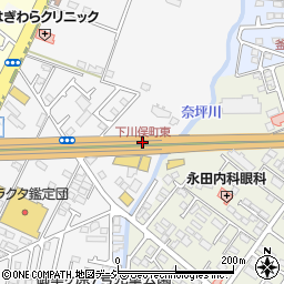 下川俣町東周辺の地図