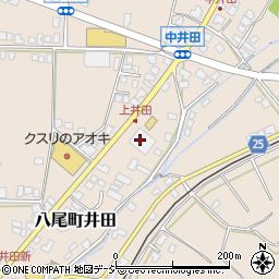 富山県富山市八尾町井田5549周辺の地図