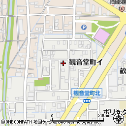 石川県金沢市観音堂町ロ124周辺の地図