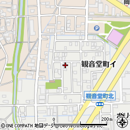 石川県金沢市観音堂町ロ周辺の地図