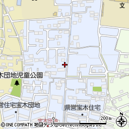 栃木県宇都宮市宝木町2丁目1050-5周辺の地図