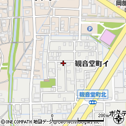 石川県金沢市観音堂町ロ125周辺の地図