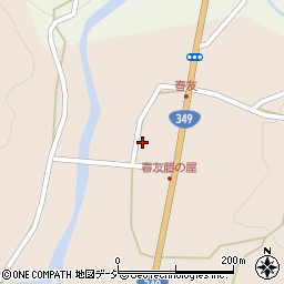 茨城県常陸太田市春友町496-1周辺の地図