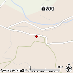 茨城県常陸太田市春友町651周辺の地図
