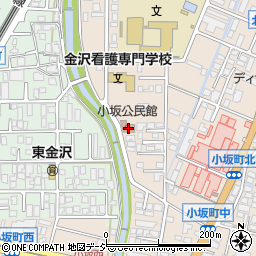 小坂児童館周辺の地図