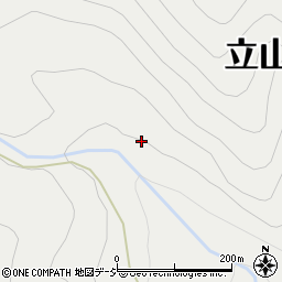 内蔵助谷周辺の地図