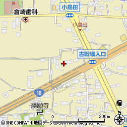 長野県長野市小島田町1068-1周辺の地図