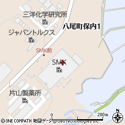 ＳＭＫ株式会社　富山事業所周辺の地図