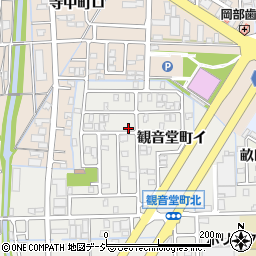 石川県金沢市観音堂町ロ246周辺の地図