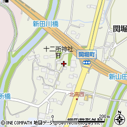 栃木県宇都宮市関堀町98周辺の地図