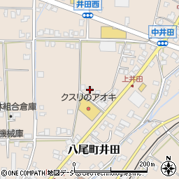富山県富山市八尾町井田426周辺の地図