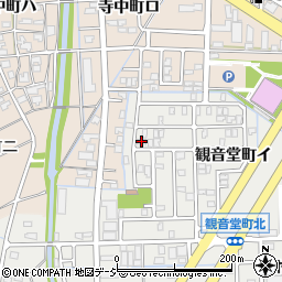 石川県金沢市観音堂町ロ238周辺の地図
