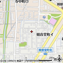 石川県金沢市観音堂町ロ244周辺の地図