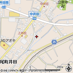 富山県富山市八尾町井田7925周辺の地図