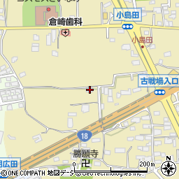 長野県長野市小島田町1064-5周辺の地図