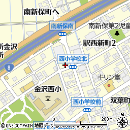 株式会社フジセイカ金沢営業所周辺の地図