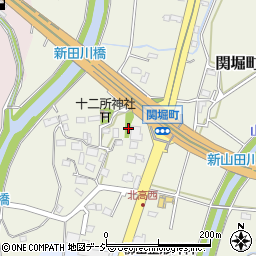 栃木県宇都宮市関堀町97周辺の地図