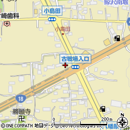 長野県長野市小島田町1077周辺の地図