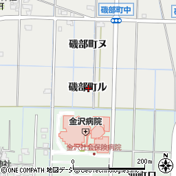 石川県金沢市磯部町ル周辺の地図