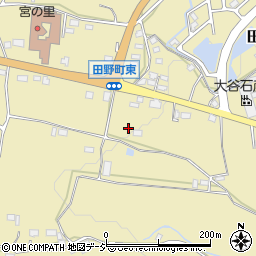 栃木県宇都宮市田野町348周辺の地図