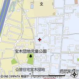 栃木県宇都宮市宝木町2丁目1053-5周辺の地図