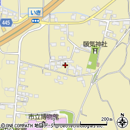 長野県長野市小島田町843周辺の地図