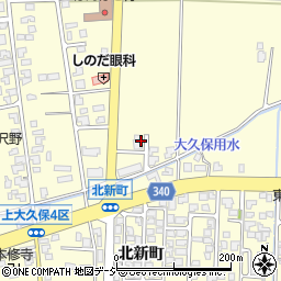 精文館書店大沢野店周辺の地図