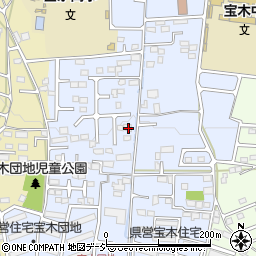 栃木県宇都宮市宝木町2丁目1053-10周辺の地図