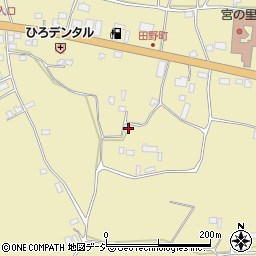 栃木県宇都宮市田野町518周辺の地図