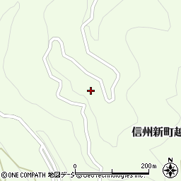 長野県長野市信州新町越道7294周辺の地図