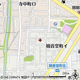 石川県金沢市観音堂町ロ231周辺の地図