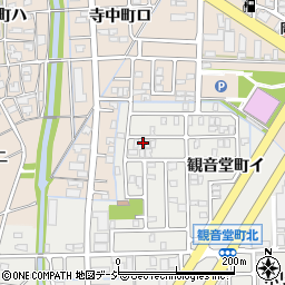 石川県金沢市観音堂町ロ235周辺の地図