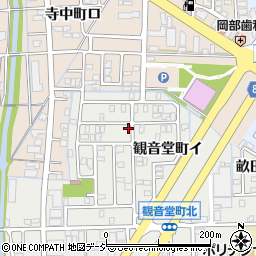 石川県金沢市観音堂町ロ228周辺の地図