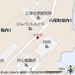 SMK前周辺の地図