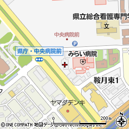 石川県赤十字血液センター周辺の地図