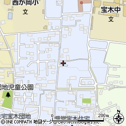 栃木県宇都宮市宝木町2丁目1048周辺の地図