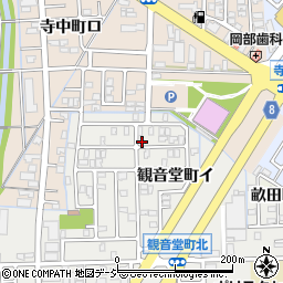 石川県金沢市観音堂町ロ255周辺の地図