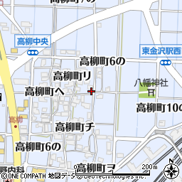 石川県金沢市高柳町リ75周辺の地図