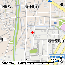 石川県金沢市観音堂町ロ193周辺の地図